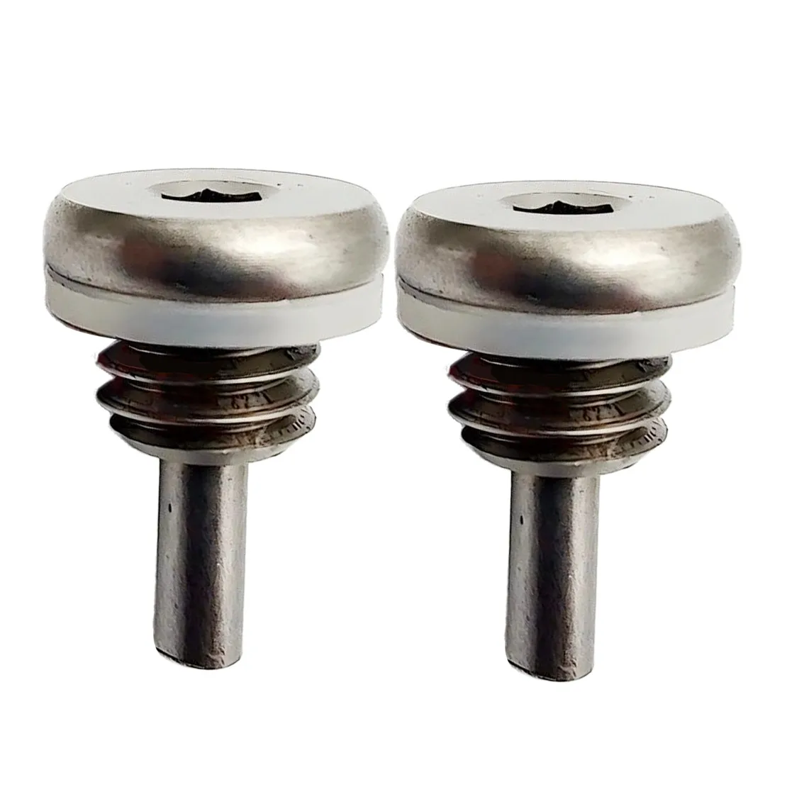0912624 0318544 318544 2pcs Lower Fill Magnetic Drain Screw Silver Fit For Johnson Evinrude 4-8 40-300 HP
0912624 0318544 318544 2pcs Lower Fill Magnetic Drain Screw Silver Fit For Johnson Evinrude 4-8 40-300 HP