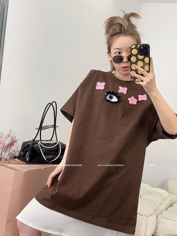 Женская футболка Angel Tear Eye Box Sle ort Sve, весна-лето, новинка, из смесового хлопка, удобный женский топ
Женская футболка Angel Tear Eye Box Sle ort Sve, весна-лето, новинка, из смесового хлопка, удобный женский топ