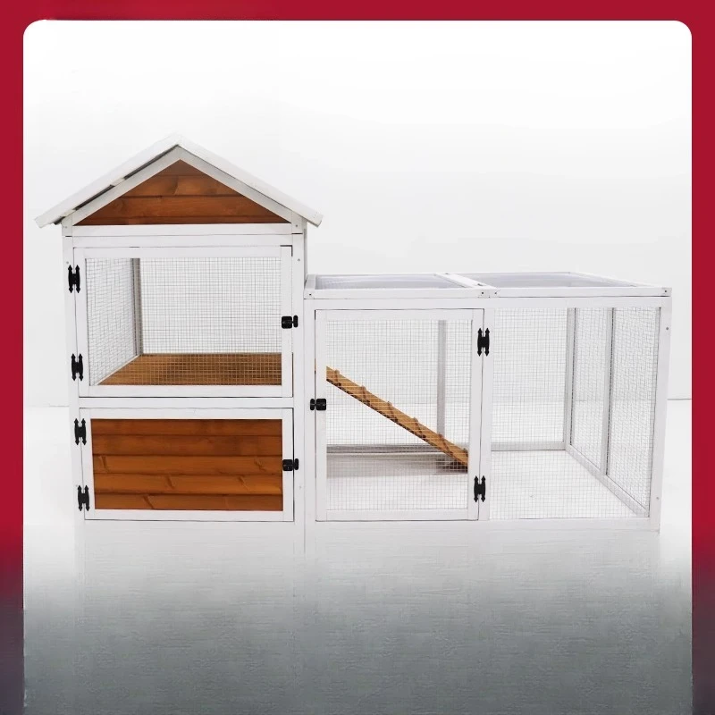 Duck cage Outdoor solid wood rabbit house nest Anti-spray urine, rain, sun protection, anti-corrosion balcony Garden chicken
Duck cage Outdoor solid wood rabbit house nest Anti-spray urine, rain, sun protection, anti-corrosion balcony Garden chicken