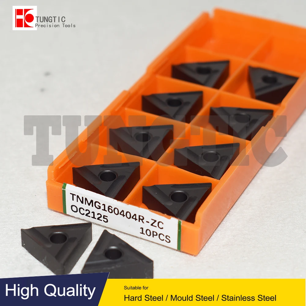TNMG160404R-ZC TNMG160404L-ZC OC2125 General Turning Cutter Lathe Tools Inserts Carbide Machining Metal
TNMG160404R-ZC TNMG160404L-ZC OC2125 General Turning Cutter Lathe Tools Inserts Carbide Machining Metal
