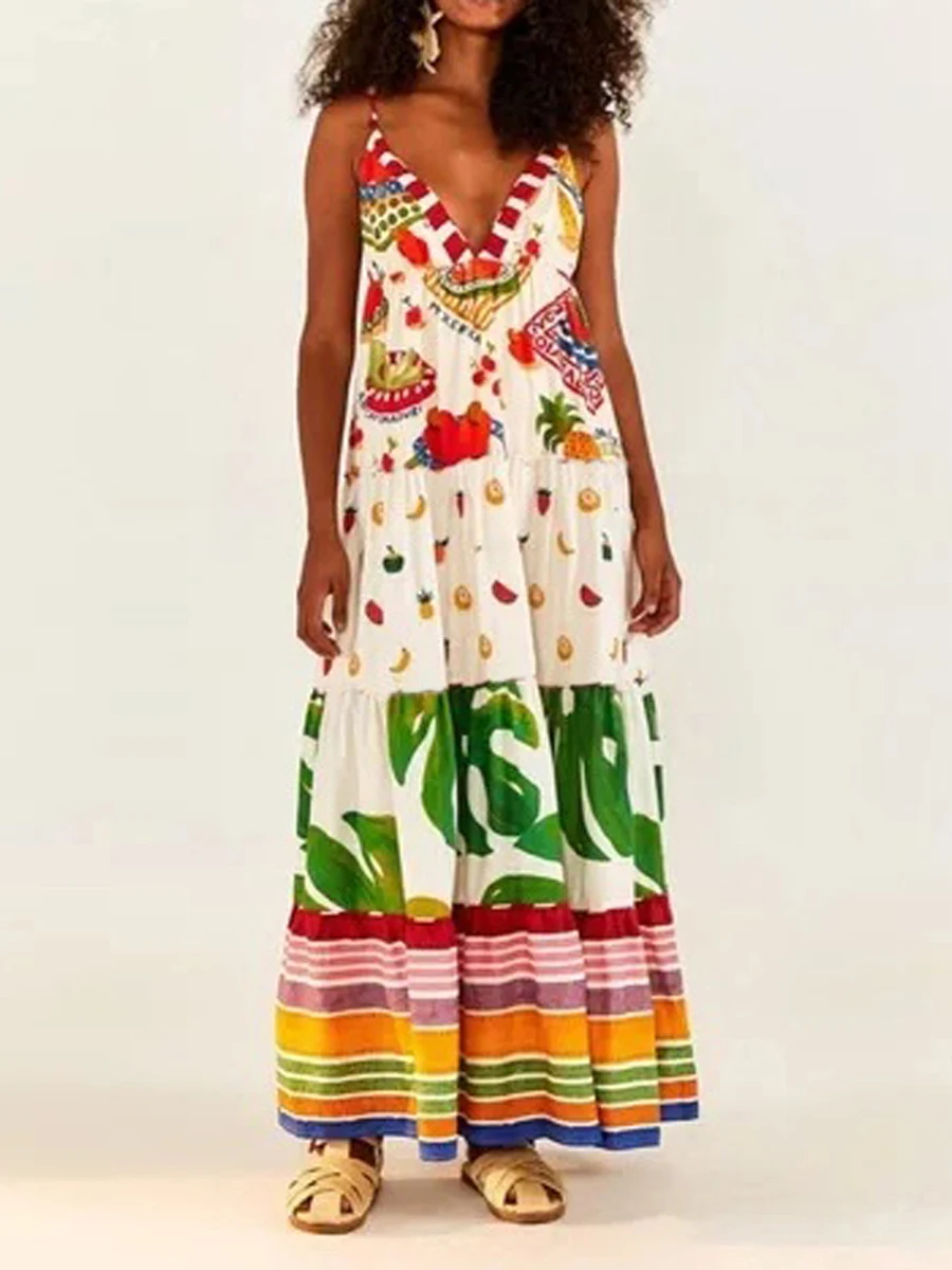 Edhomenn Womens Flowy Boho Maxi Dress Flower Embroidery Halter Neck Long Dress Tie-Up Sleeveless Summer Dress Fashion Y2k
Edhomenn Womens Flowy Boho Maxi Dress Flower Embroidery Halter Neck Long Dress Tie-Up Sleeveless Summer Dress Fashion Y2k