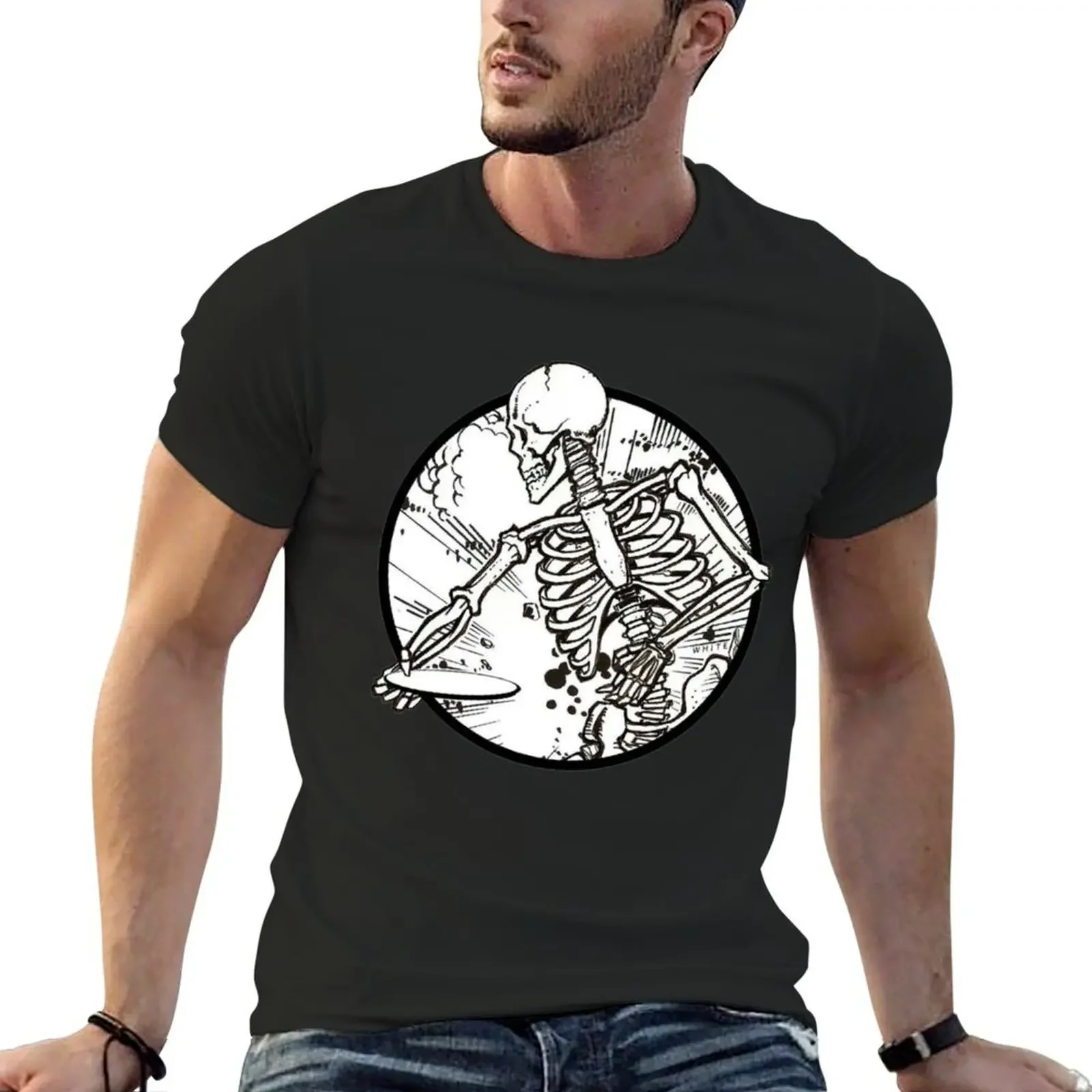 Disc Golf Skeleton high quality funnyblack T-Shirt street wear vintage graphic tee mens plain t shirts
Disc Golf Skeleton high quality funnyblack T-Shirt street wear vintage graphic tee mens plain t shirts