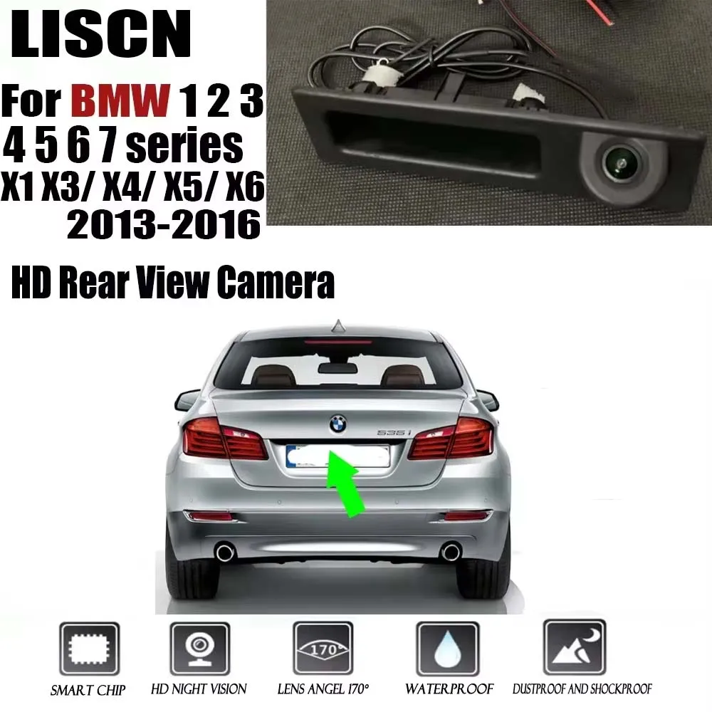 Для BMW 1 2 3 4 5 6 7 серии X1 X3/X4/X5/X6 2013-2016 Камера заднего вида Камера ручки багажника/камера заднего вида
Для BMW 1 2 3 4 5 6 7 серии X1 X3/X4/X5/X6 2013-2016 Камера заднего вида Камера ручки багажника/камера заднего вида