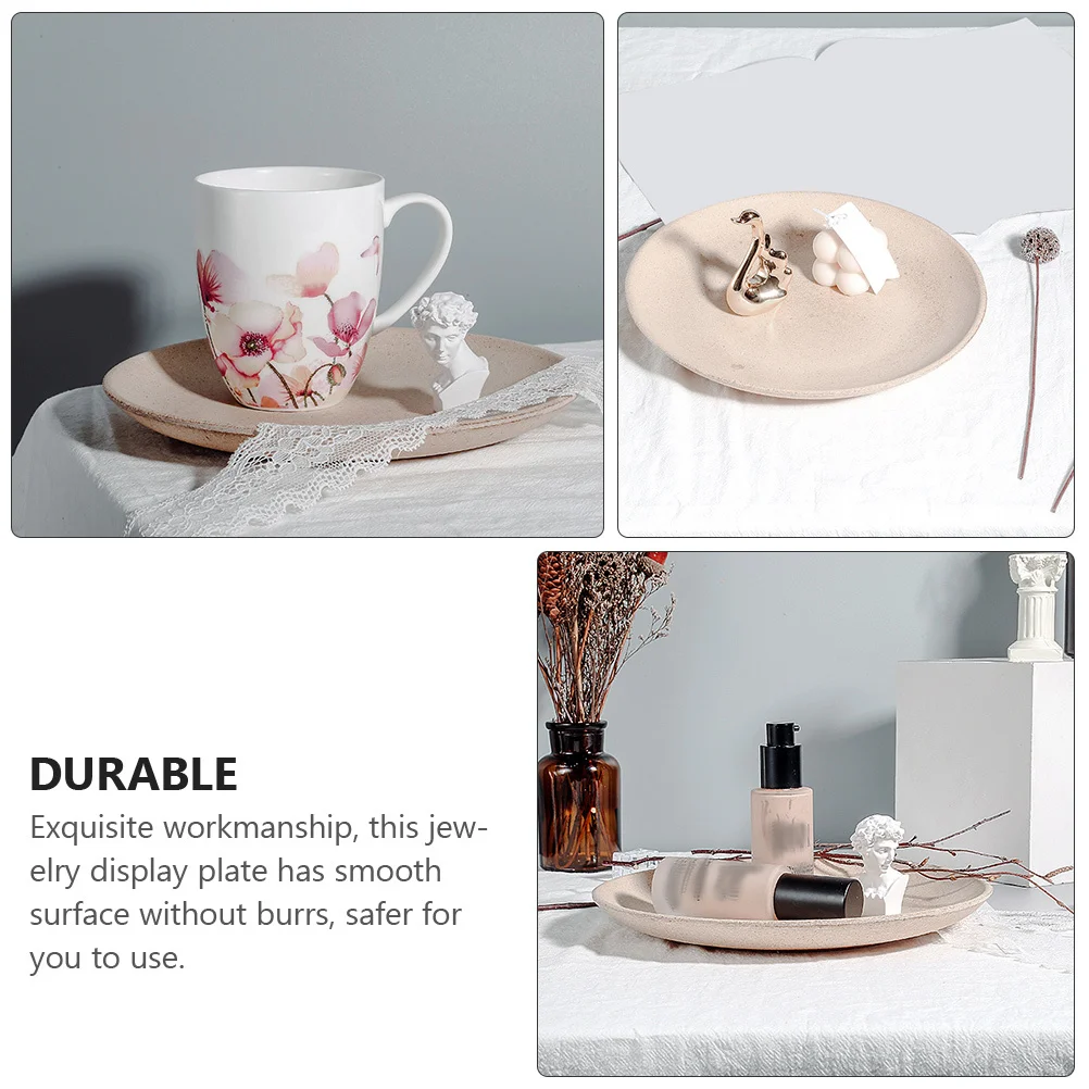 Декоративная тарелка в стиле ретро, органайзер для ювелирных изделий, деревянный поднос для дисплея, изысканное качество изготовления, гладкая поверхность, экологически чистый материал, элитный
Декоративная тарелка в стиле ретро, органайзер для ювелирных изделий, деревянный поднос для дисплея, изысканное качество изготовления, гладкая поверхность, экологически чистый материал, элитный