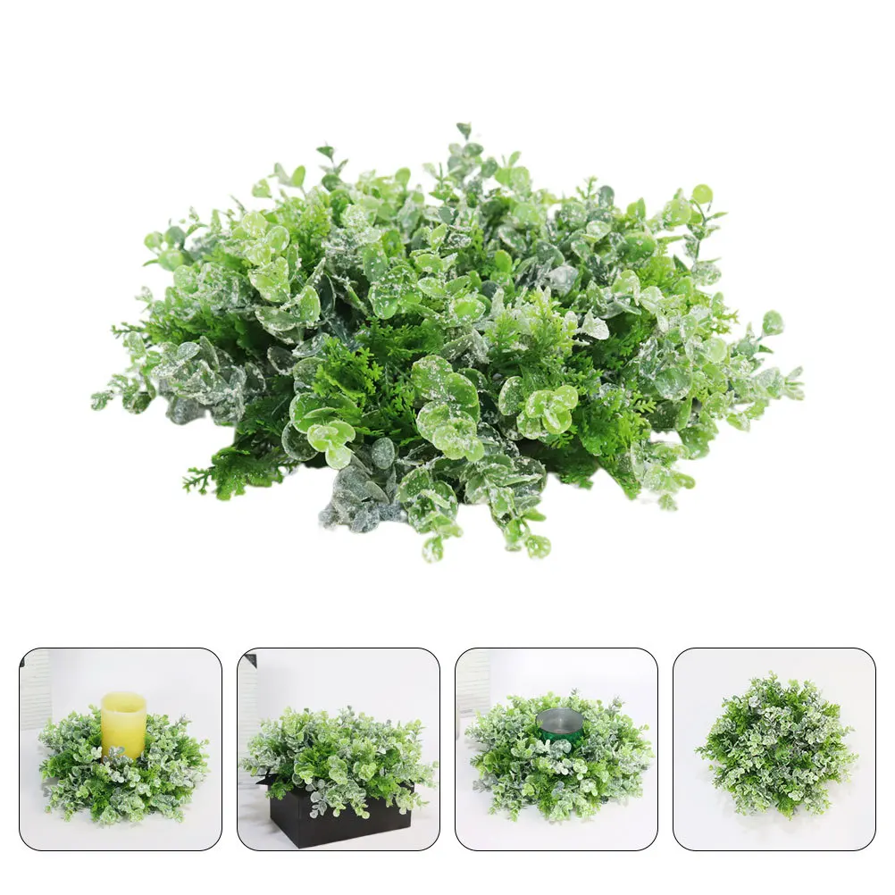 Artificial Eucalyptus Wreath Realistic Simulation Front Door Wall Hanging Decor Interior Exterior Wedding Banquet
Artificial Eucalyptus Wreath Realistic Simulation Front Door Wall Hanging Decor Interior Exterior Wedding Banquet