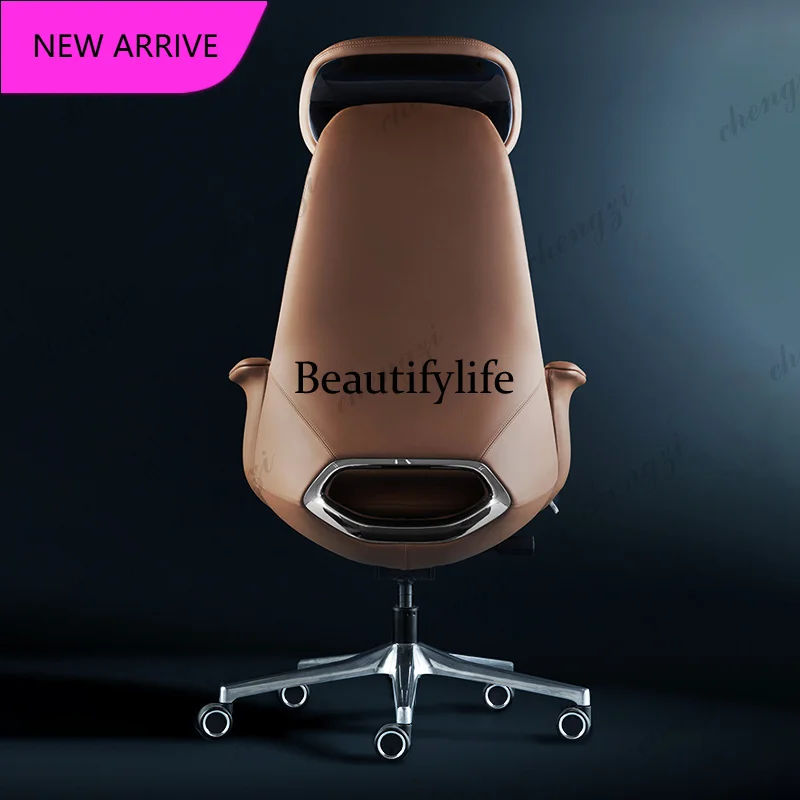 CC Italian Minimalist Chair Leather Boss Office Study Computer Cowhide Chair Class President Seat Single Silla Oficina Furnitur
CC Italian Minimalist Chair Leather Boss Office Study Computer Cowhide Chair Class President Seat Single Silla Oficina Furnitur
