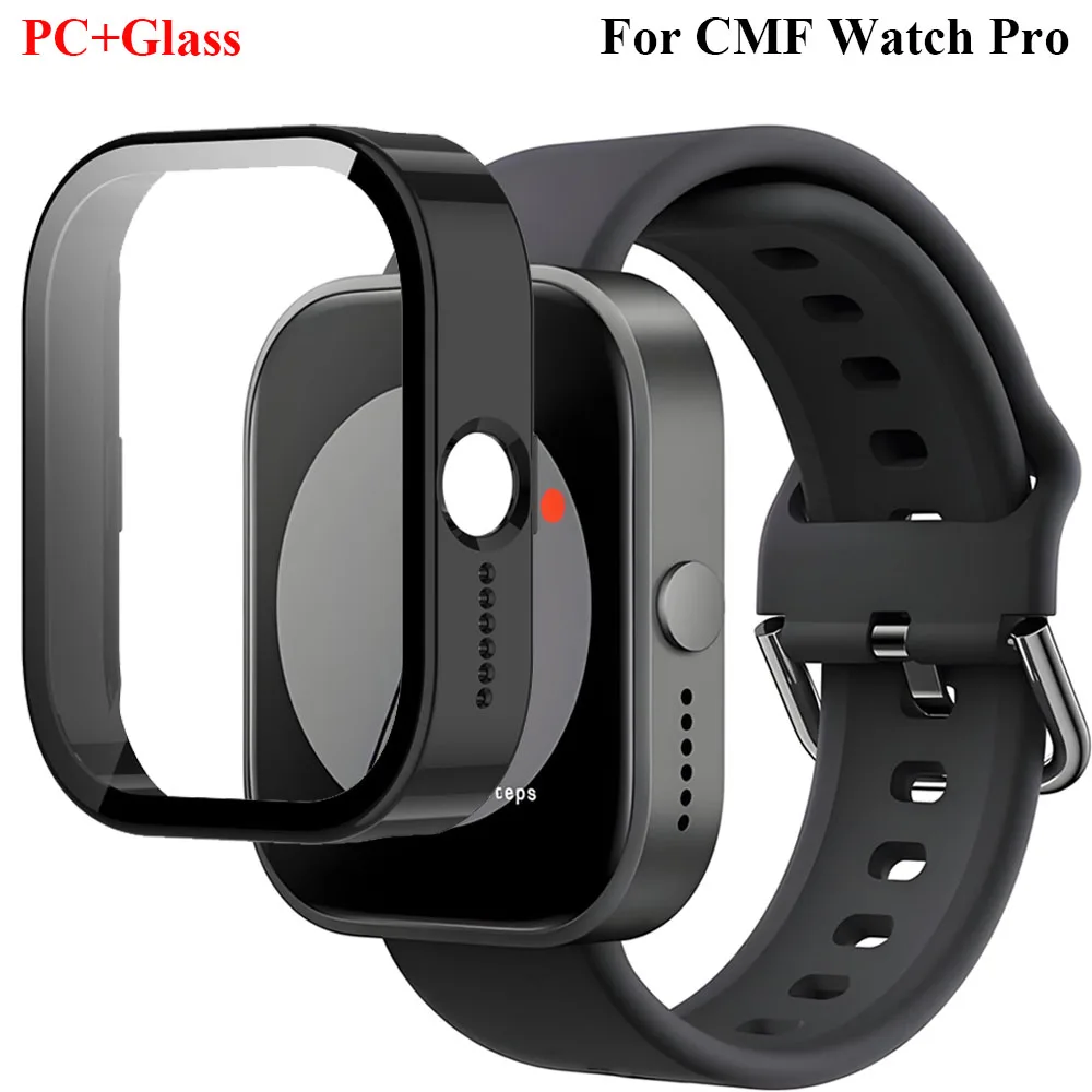 Tempered Glass+PC Case For CMF Watch Pro Glass Screen Protector All-around Protective Frame Bumper Cover For CMF Watch Pro Shell
Tempered Glass+PC Case For CMF Watch Pro Glass Screen Protector All-around Protective Frame Bumper Cover For CMF Watch Pro Shell