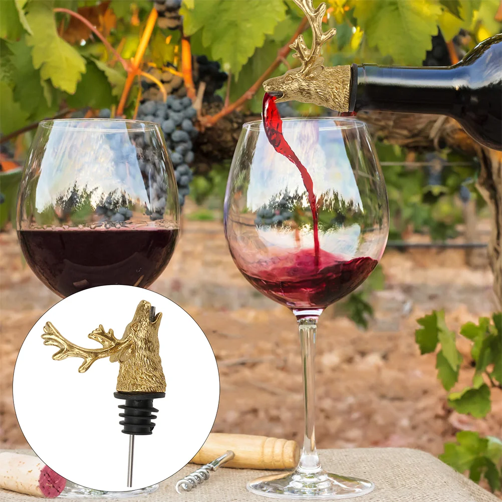The Animal Deer Head Guide Home Pourer Whisky Pourers Creative Starter Golden Aerator Animals Spout
The Animal Deer Head Guide Home Pourer Whisky Pourers Creative Starter Golden Aerator Animals Spout