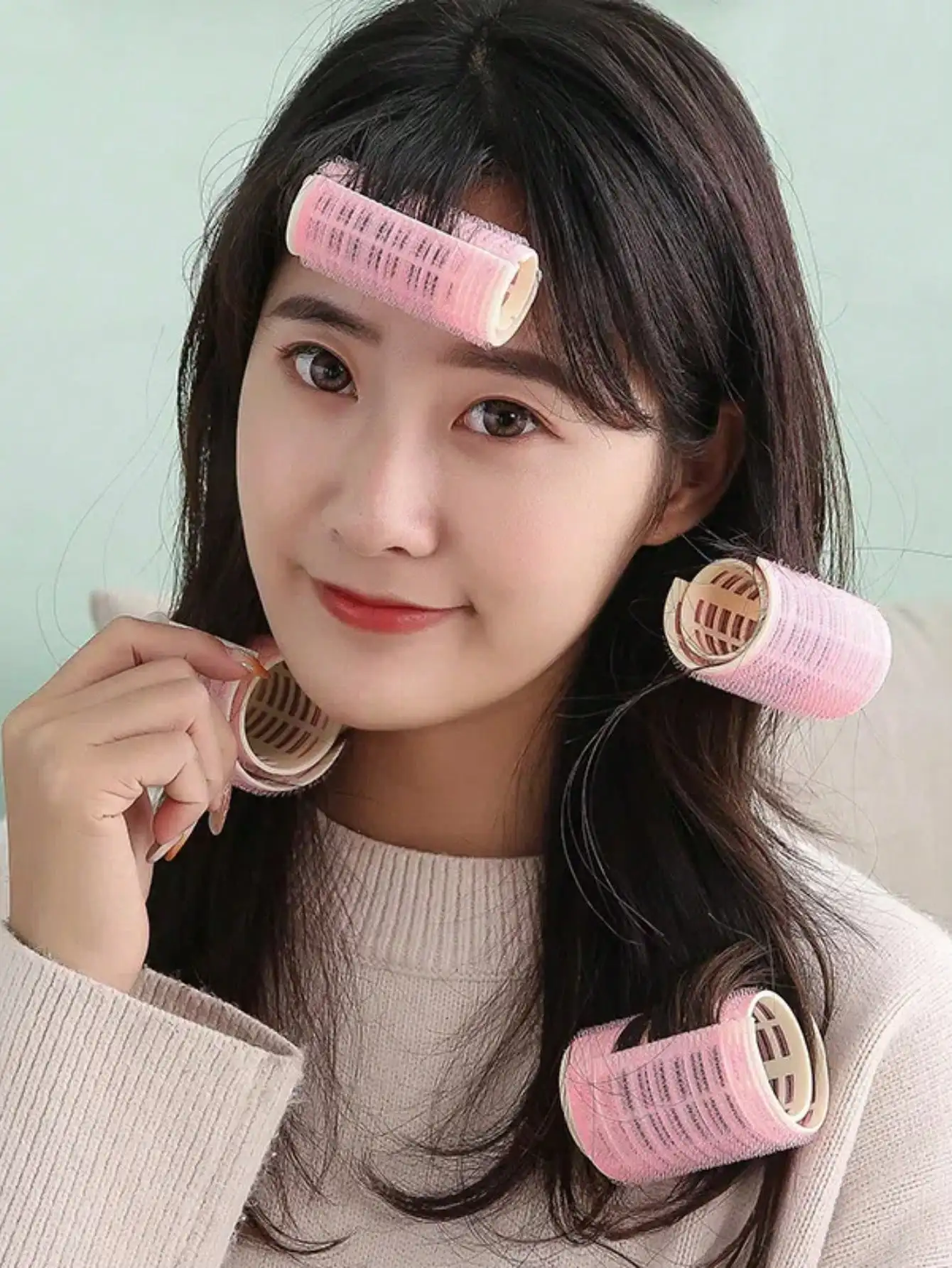 2-3pcs Bangs Curling Rollers, New Style Small/Medium/Large Size Hair Volumizer Clamp - A Heat-Free Hair Curler To Create Perfect Hairstyles, Hair Rollers, Heatless Curls, Hair Curler, Hair Products And Accessories For Barber Salon Beauty Back To School, T
2-3pcs Bangs Curling Rollers, New Style Small/Medium/Large Size Hair Volumizer Clamp - A Heat-Free Hair Curler To Create Perfect Hairstyles, Hair Rollers, Heatless Curls, Hair Curler, Hair Products And Accessories For Barber Salon Beauty Back To School, T