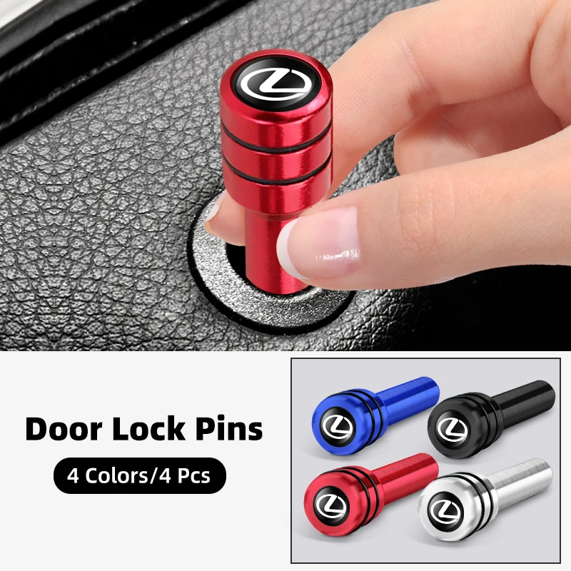 Car Interior Auto Lock Door Lift Alloy Safety Pin For Lexus F SPORT LBX NX RX 350h 450h ES UX 300e GS GX IS LS LX CT LC
Car Interior Auto Lock Door Lift Alloy Safety Pin For Lexus F SPORT LBX NX RX 350h 450h ES UX 300e GS GX IS LS LX CT LC