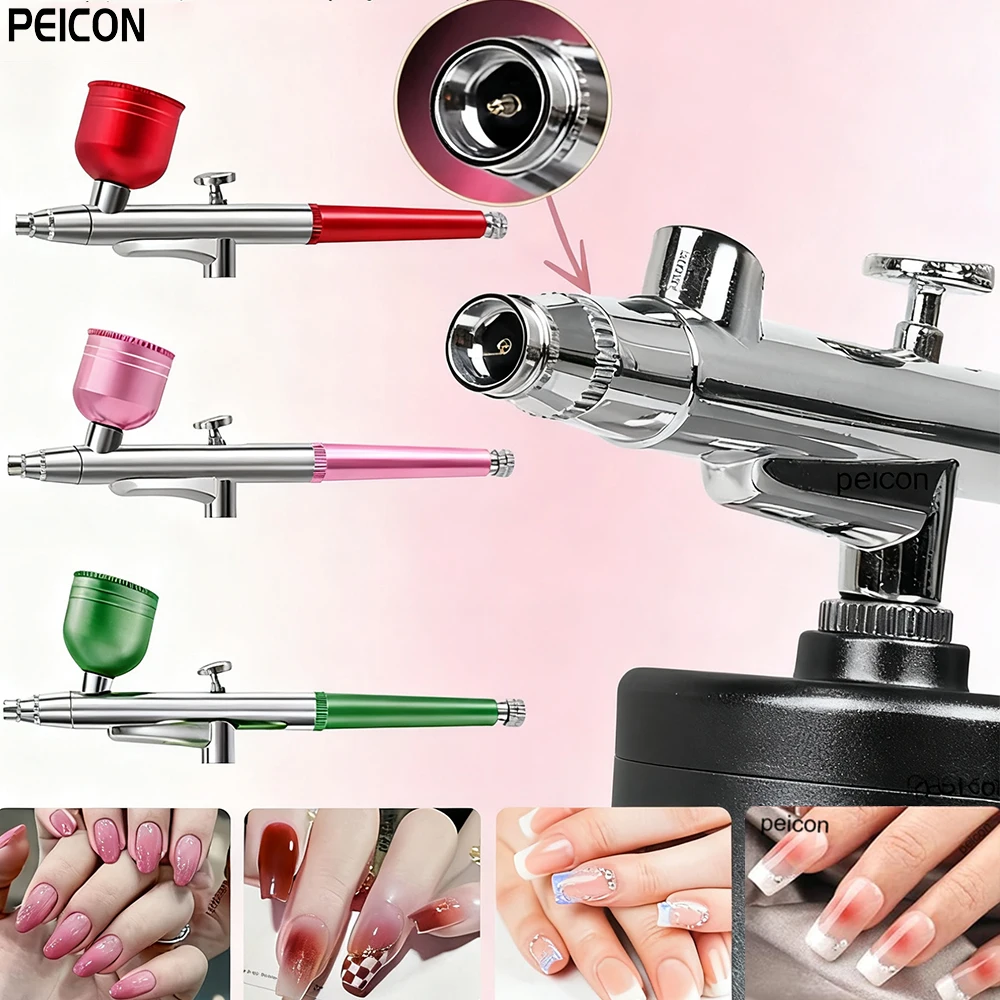 Airbrush Gun Portable handheld 0.3mm Airbrush Gun Kit Airbrush Spray Tool Set for Painting Nails Cake Tattoo Makeup
Airbrush Gun Portable handheld 0.3mm Airbrush Gun Kit Airbrush Spray Tool Set for Painting Nails Cake Tattoo Makeup