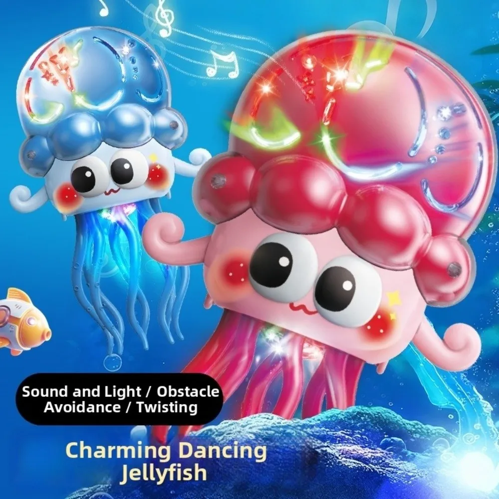 Obstacle Avoidance Electric Jellyfish Toy Dynamic Music Wiggling Tentacles Dance Jellyfish Doll Colorful LED Light
Obstacle Avoidance Electric Jellyfish Toy Dynamic Music Wiggling Tentacles Dance Jellyfish Doll Colorful LED Light
