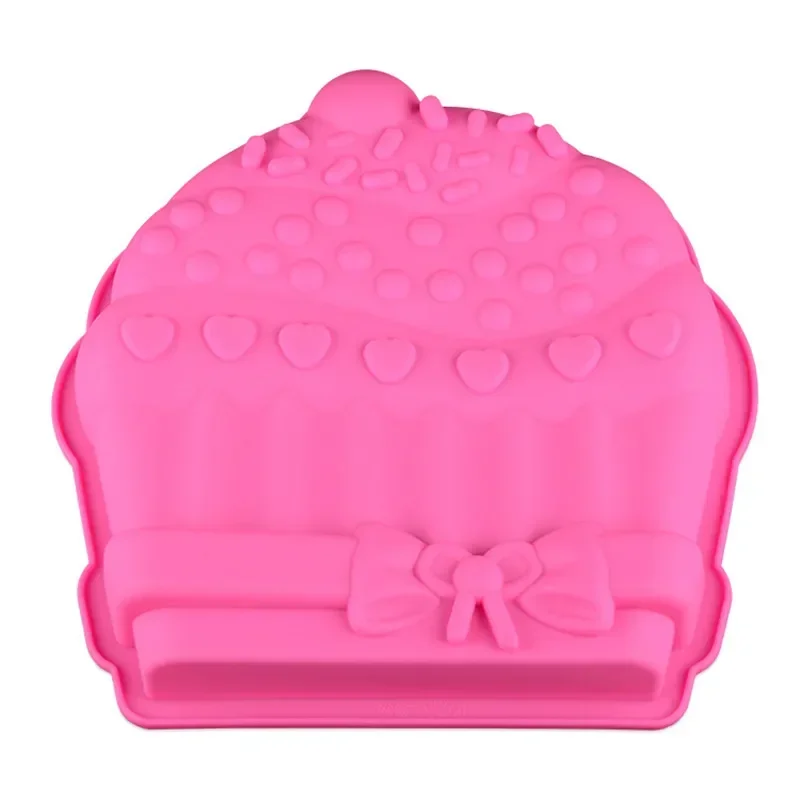 1Pc 10" Heart Bow Shape Silicone DIY Cake Mold Baking Pan Tray Mould Wedding Party Decoration
1Pc 10" Heart Bow Shape Silicone DIY Cake Mold Baking Pan Tray Mould Wedding Party Decoration