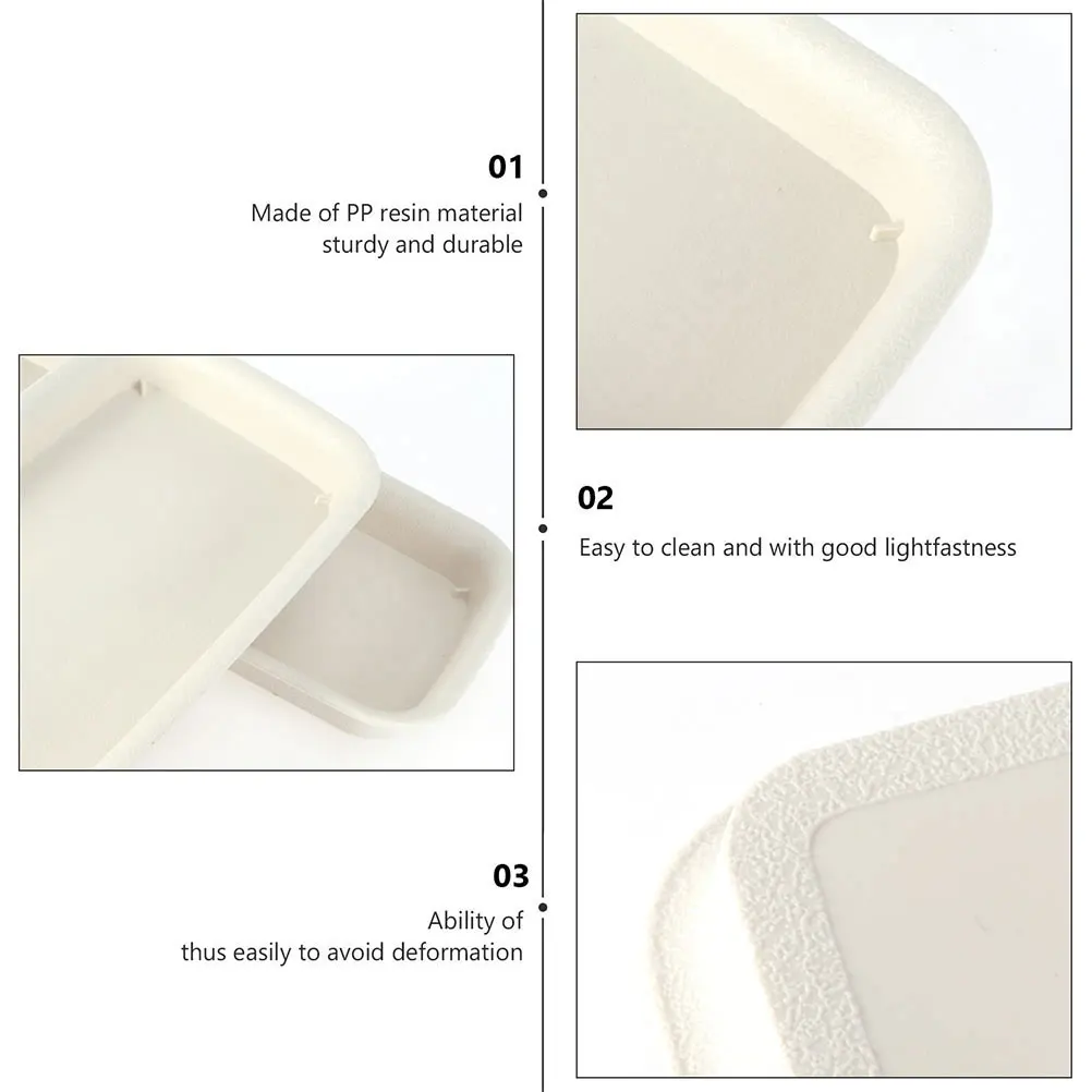 6 Pcs Rectangular Water Trays Durable Plastic Flowerpot Bases Gardening Trays Plant Pot Plates Potted Plant Long Service Life
6 Pcs Rectangular Water Trays Durable Plastic Flowerpot Bases Gardening Trays Plant Pot Plates Potted Plant Long Service Life