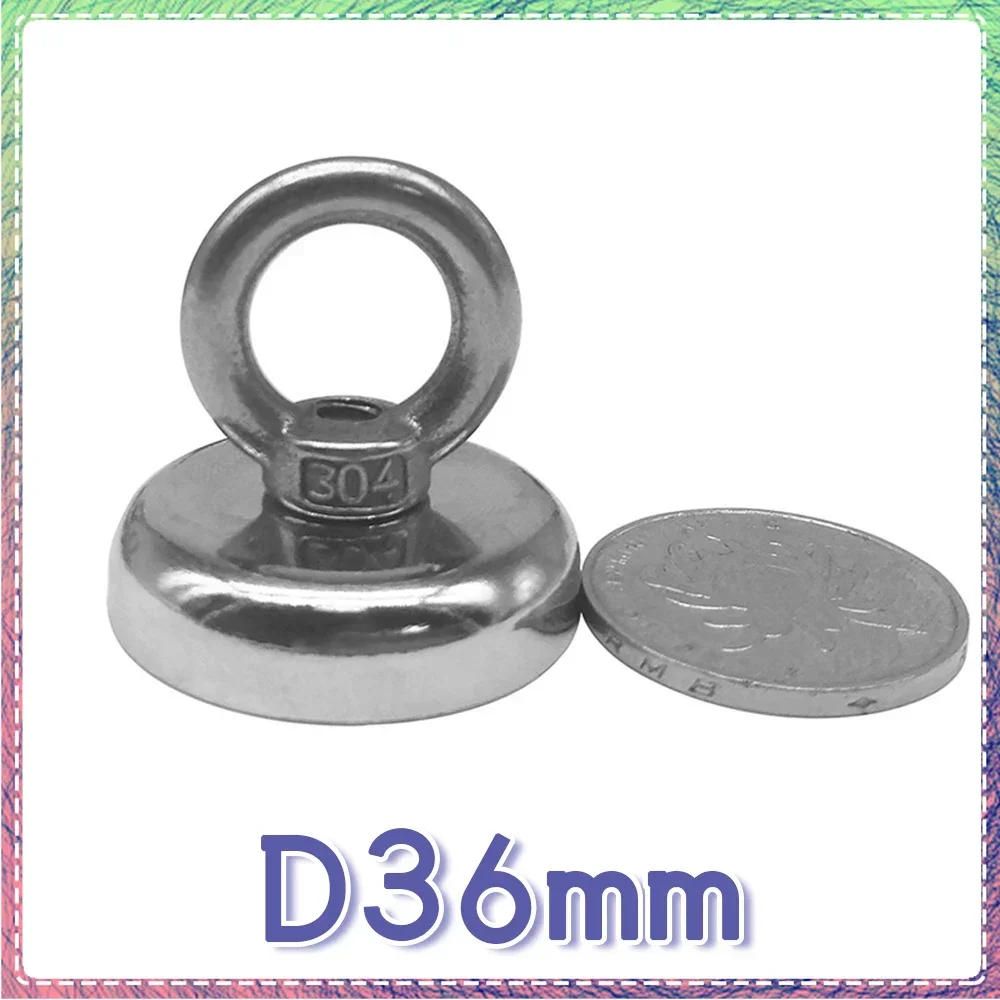 1/2/3/5PCS D36 Strong Neodymium Magnet Salvage Magnet Deep Sea Fishing Magnets Holder Pulling Mounting Pot with Ring Eyebolt D36
1/2/3/5PCS D36 Strong Neodymium Magnet Salvage Magnet Deep Sea Fishing Magnets Holder Pulling Mounting Pot with Ring Eyebolt D36