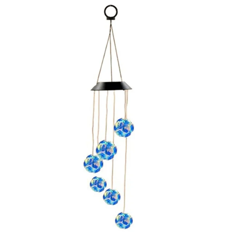 B08B-Solar Wind Chimes Colorful Blue Ball Light Effect Waterproof Outdoor Solar String Lights For Garden Party Balcony Decoratio
B08B-Solar Wind Chimes Colorful Blue Ball Light Effect Waterproof Outdoor Solar String Lights For Garden Party Balcony Decoratio