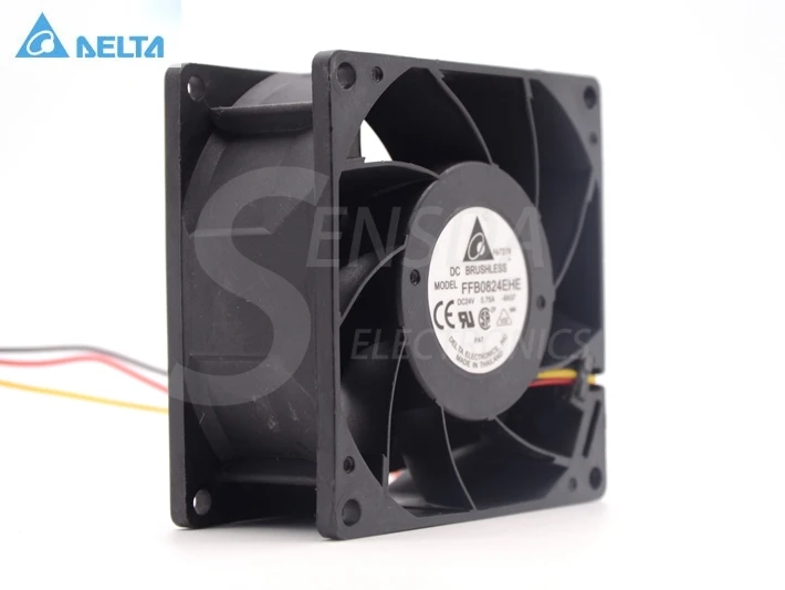 3-контактный вентилятор для материнской платы delta FFB0824EHE, 80*80*38 мм, 5700 об/мин, 80,16cfm
3-контактный вентилятор для материнской платы delta FFB0824EHE, 80*80*38 мм, 5700 об/мин, 80,16cfm