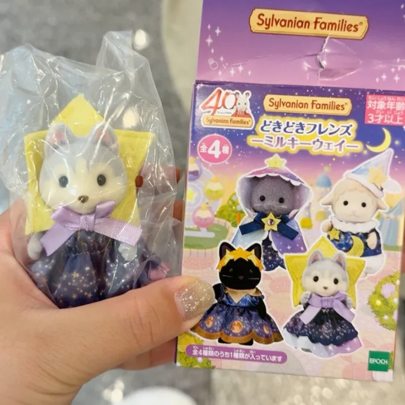 Подлинная серия Sylvanian Families The Milky Way, ограниченная серия, слепая коробка, кавайная персидская кукла-кошка, модель, коллекционная игрушка в подарок
Подлинная серия Sylvanian Families The Milky Way, ограниченная серия, слепая коробка, кавайная персидская кукла-кошка, модель, коллекционная игрушка в подарок