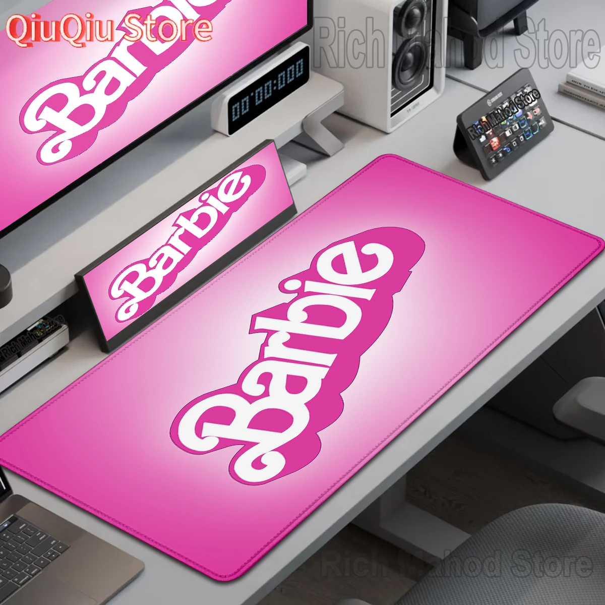 Pink Mousepad Barbie Doll Mousemat MINISO Large Gaming Mausepad HD XXL Mouse Pad Keyboard Mat Offices accessories PC Cabinet Rug
Pink Mousepad Barbie Doll Mousemat MINISO Large Gaming Mausepad HD XXL Mouse Pad Keyboard Mat Offices accessories PC Cabinet Rug