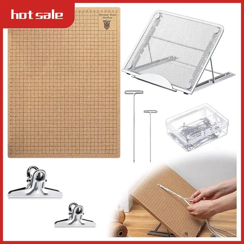 A50M-104 шт. кружевная доска и металлическая регулируемая подставка с Т-образным зажимом, принадлежности для макраме, двусторонняя сетка, проекты макраме
A50M-104 шт. кружевная доска и металлическая регулируемая подставка с Т-образным зажимом, принадлежности для макраме, двусторонняя сетка, проекты макраме