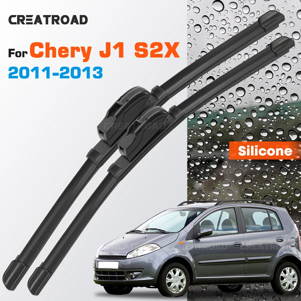 Silicone Wiper Blades Fit For Chery J1 S2X 2011-2013 Coated Silent HD Wear-Resistant Car Windshield Wipers 21"+18"
Silicone Wiper Blades Fit For Chery J1 S2X 2011-2013 Coated Silent HD Wear-Resistant Car Windshield Wipers 21"+18"
