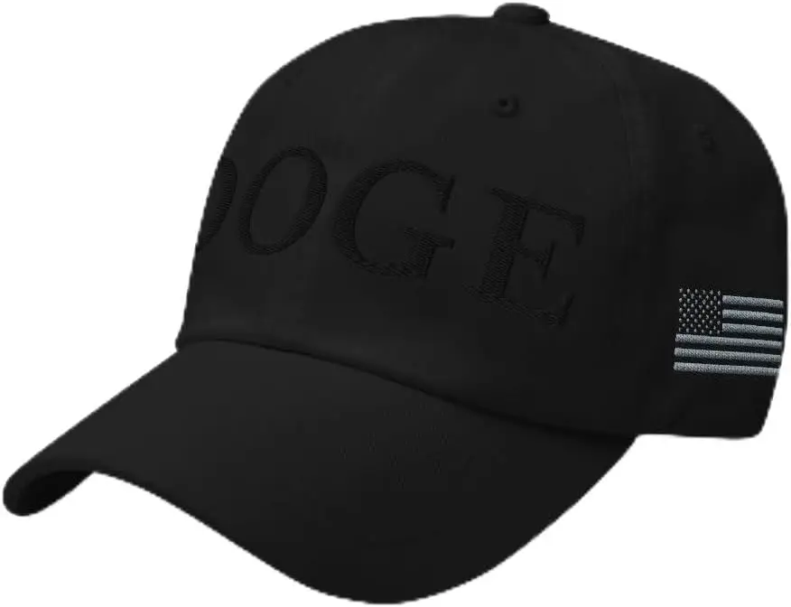 Шляпа Doge Dark MAGA Style Департамент правительной эффективности Кепка для папы с вышивкой в стиле Илон Маск Blackout Edition
Шляпа Doge Dark MAGA Style Департамент правительной эффективности Кепка для папы с вышивкой в стиле Илон Маск Blackout Edition