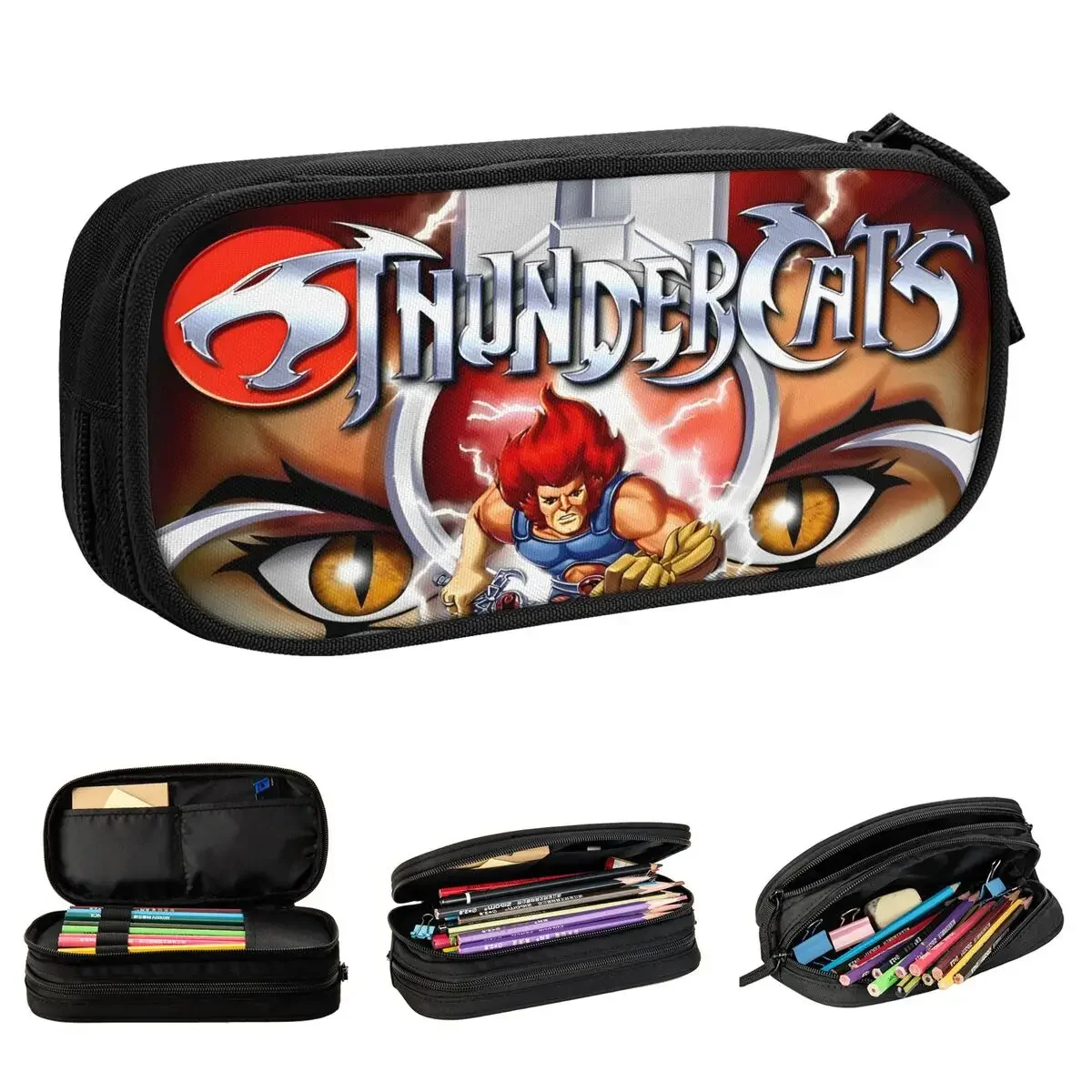 Lion-O Thundercats Anime Pencil Case Lovely Cartoon Pen Holder Bag Student Big Capacity Office Cosmetic Pencil Box
Lion-O Thundercats Anime Pencil Case Lovely Cartoon Pen Holder Bag Student Big Capacity Office Cosmetic Pencil Box