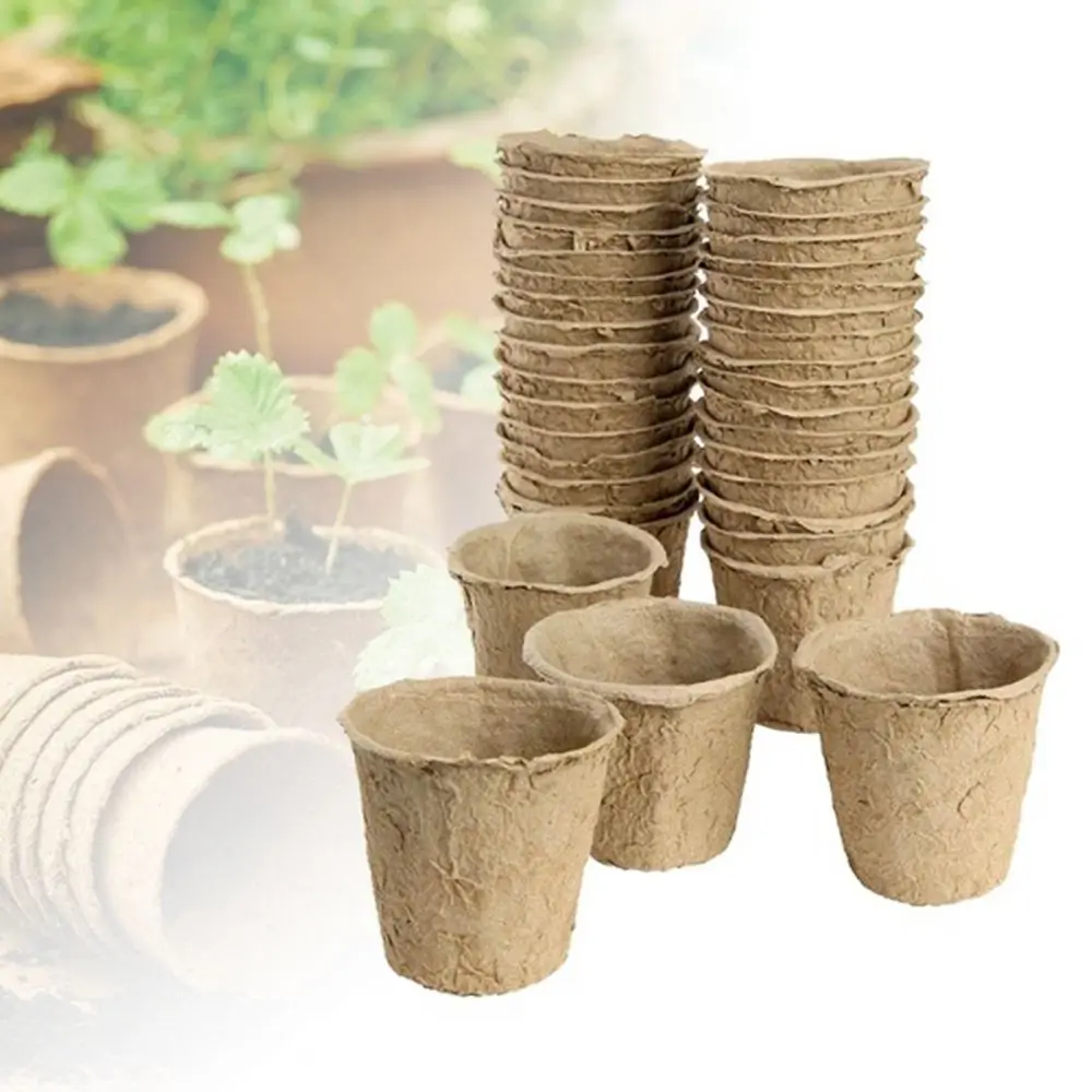 Fibre 6cm Planter Growing Sowing Garden Supplies Nursery Pots Grow Bag Seedlings Container Flower Pot
Fibre 6cm Planter Growing Sowing Garden Supplies Nursery Pots Grow Bag Seedlings Container Flower Pot