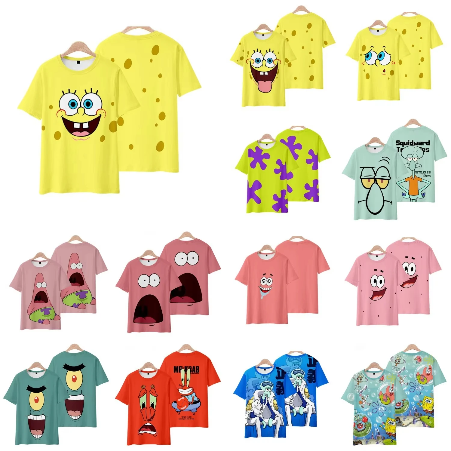 Disney SpongeBob SquarePants Graphic T-shirt Summer Anime Short Sleeve T Shirt Street Sports Oversized Tops Boys Girls Clothes
Disney SpongeBob SquarePants Graphic T-shirt Summer Anime Short Sleeve T Shirt Street Sports Oversized Tops Boys Girls Clothes