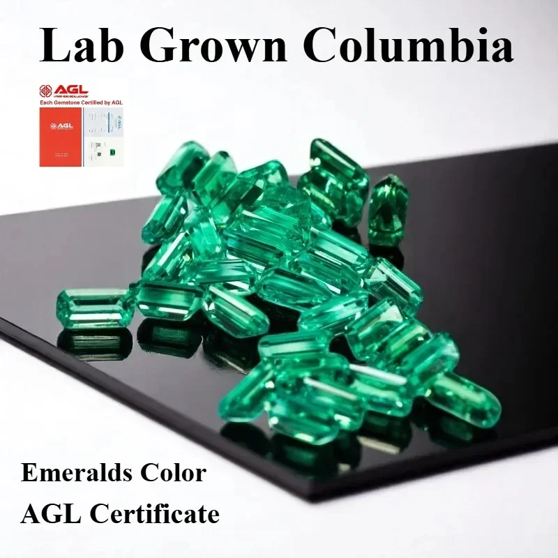 Lab Grown Columbia Emeralds Small Size Emerald Shape Bare Stones for DIY Jewelry Making Inlay Selectable AGL Certificate
Lab Grown Columbia Emeralds Small Size Emerald Shape Bare Stones for DIY Jewelry Making Inlay Selectable AGL Certificate