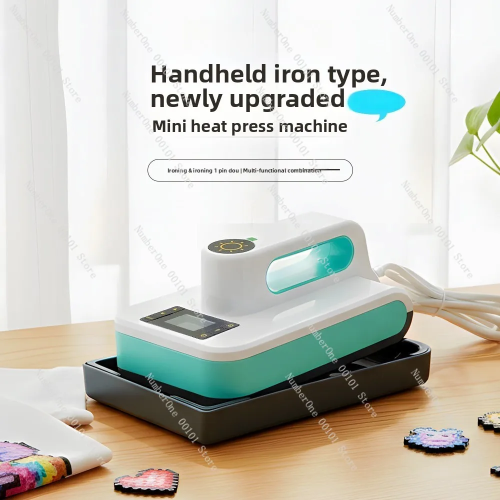Manual household iron 5 * 7in flat plate heat transfer machine, drilling and printing, spelling beans DIY pattern design
Manual household iron 5 * 7in flat plate heat transfer machine, drilling and printing, spelling beans DIY pattern design