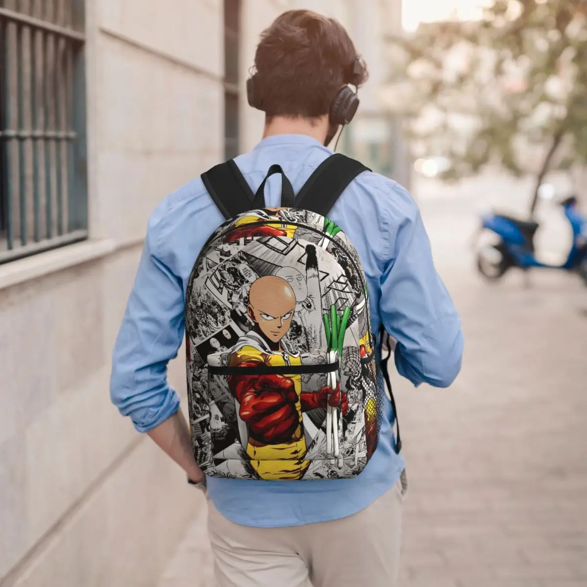 Anime One Punch Man Backpack Student BookBag Kids School Bag Laptop Shoulder Bags for Men Women
Anime One Punch Man Backpack Student BookBag Kids School Bag Laptop Shoulder Bags for Men Women