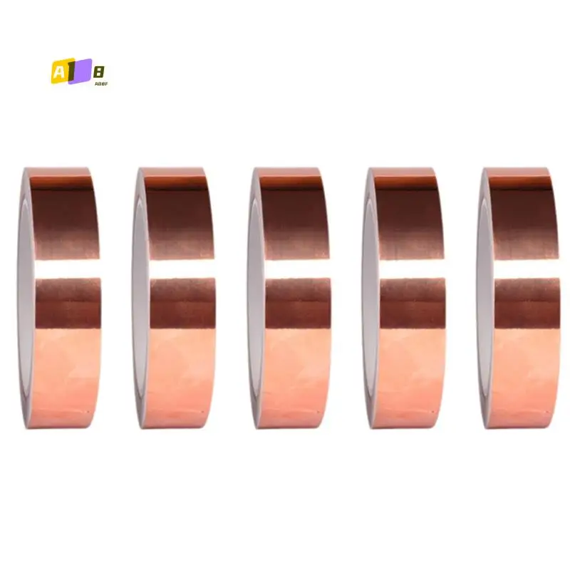 A08F-Conductive Copper Foil Tape Single Conductor Copper Foil Tape High Temperature Resistants Pure Copper Foil Paper
A08F-Conductive Copper Foil Tape Single Conductor Copper Foil Tape High Temperature Resistants Pure Copper Foil Paper