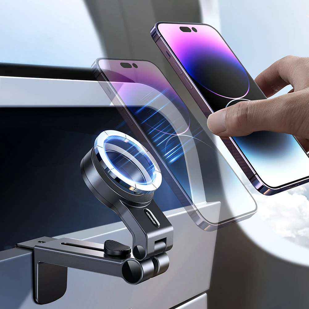 Universal Airplane Magnetic Travel Phone Holder for Desk Foldable Adjustable Rotatable Train Seat Stand for iphone 15Pro Max
Universal Airplane Magnetic Travel Phone Holder for Desk Foldable Adjustable Rotatable Train Seat Stand for iphone 15Pro Max