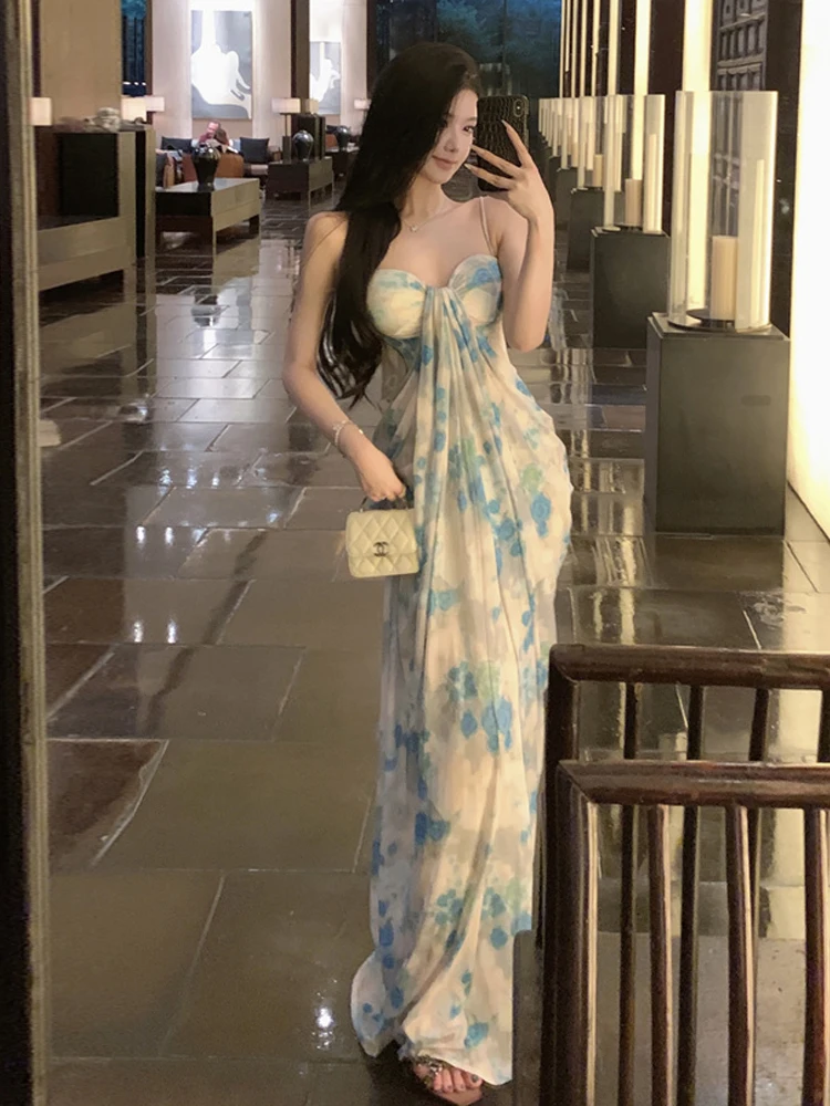 Sexy Slimming Rose Print Tie Dye High Waist Long Dr Strapl Hing Bodycon Dr for Date Autumn Season Ladies Skirt
Sexy Slimming Rose Print Tie Dye High Waist Long Dr Strapl Hing Bodycon Dr for Date Autumn Season Ladies Skirt