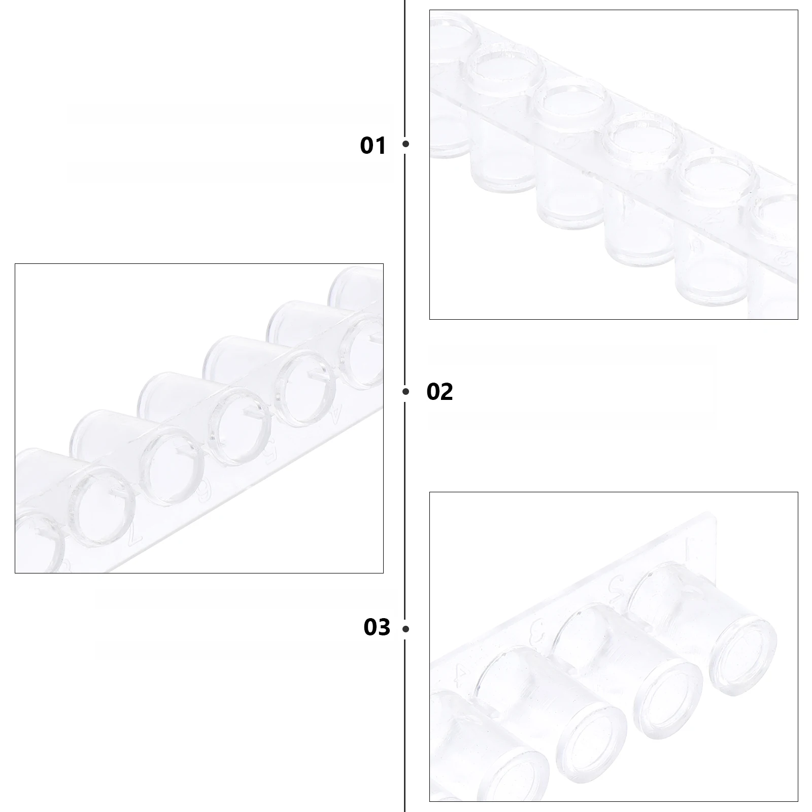 20 Pcs Well Plates Plastic Experiment Boards Laboratory Reaction Labs Chemical Equipment Square Hole Design High Grade
20 Pcs Well Plates Plastic Experiment Boards Laboratory Reaction Labs Chemical Equipment Square Hole Design High Grade