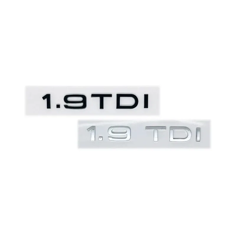 High-Quality 3D ABS 1.9 TDI Trunk Logo Emblem for Audi A4/A6 - Durable Car Badge Sticker Accessories, Easy to Install
High-Quality 3D ABS 1.9 TDI Trunk Logo Emblem for Audi A4/A6 - Durable Car Badge Sticker Accessories, Easy to Install
