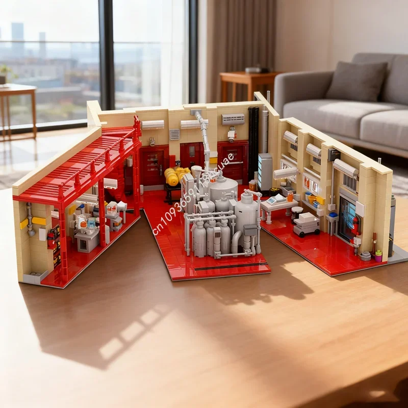 3071pcs MOC BREAKING BAD Meth Lab Creator Experted Model Building blocks DIY creative Brick Christmas gifts Kids toy Birthday
3071pcs MOC BREAKING BAD Meth Lab Creator Experted Model Building blocks DIY creative Brick Christmas gifts Kids toy Birthday