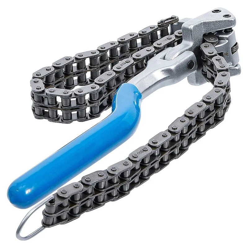 Oil Filter Wrench Adjustable Universal Adjustable Oil Filter Pliers Chain Type Wrench Spanner Long Handle Ergonomic
Oil Filter Wrench Adjustable Universal Adjustable Oil Filter Pliers Chain Type Wrench Spanner Long Handle Ergonomic