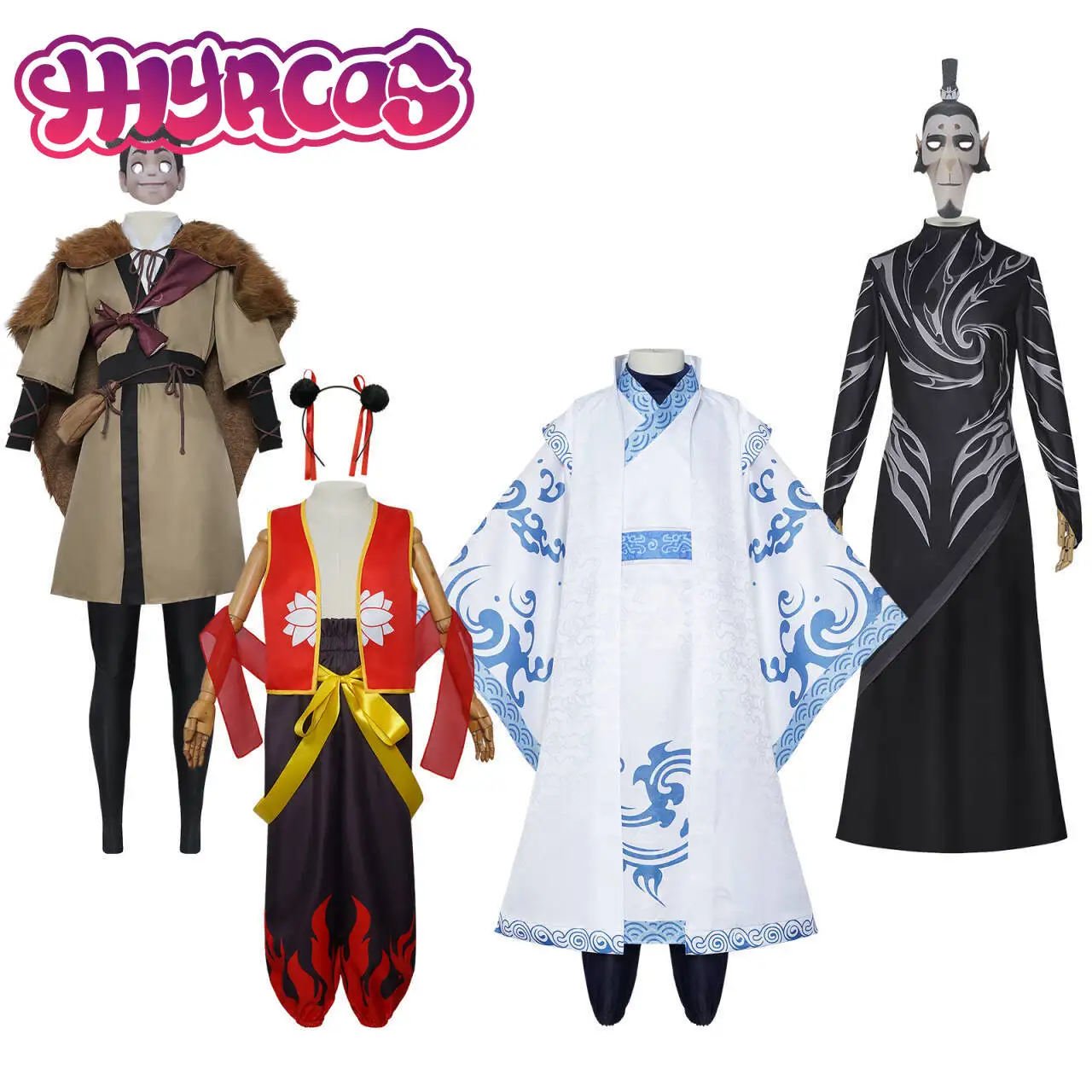 Nezha Demon Cosplay Costumes Chinese Movie Aobing Clothing Same Anime Ne Zha Suits Clothing Halloween for Women Men Party
Nezha Demon Cosplay Costumes Chinese Movie Aobing Clothing Same Anime Ne Zha Suits Clothing Halloween for Women Men Party