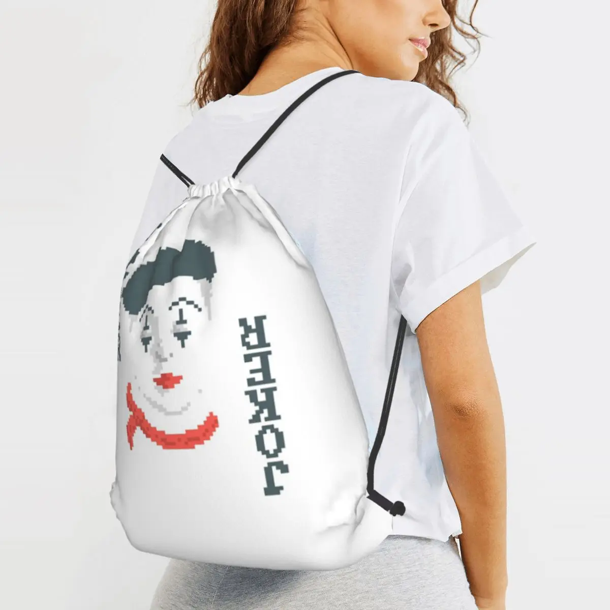 Mimo Joker Balatro Backpacks Portable Drawstring Bags Shoes Bag Book Bags for Man Woman Students
Mimo Joker Balatro Backpacks Portable Drawstring Bags Shoes Bag Book Bags for Man Woman Students