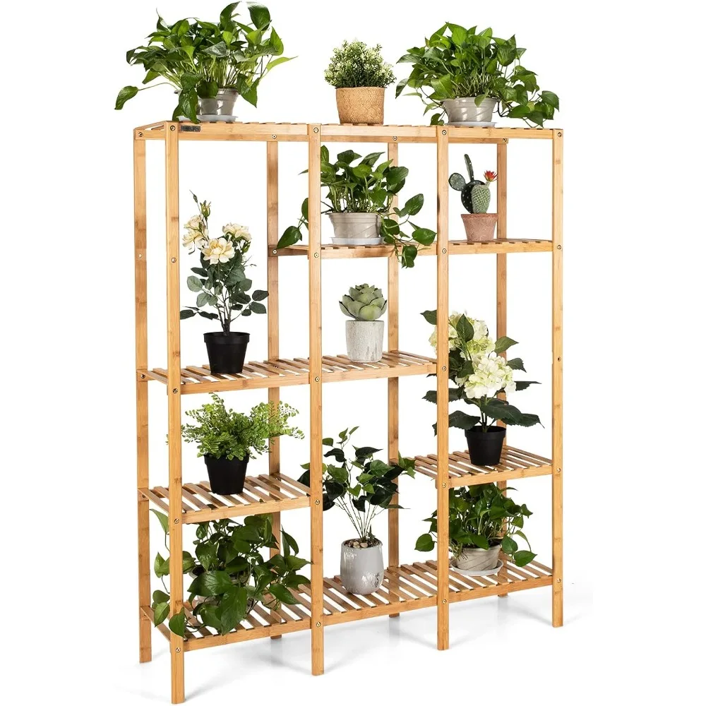 Wood Outdoor Tiered Plant Shelf for Multiple Plants, for Window, Garden, Balcony, Living Room
Wood Outdoor Tiered Plant Shelf for Multiple Plants, for Window, Garden, Balcony, Living Room