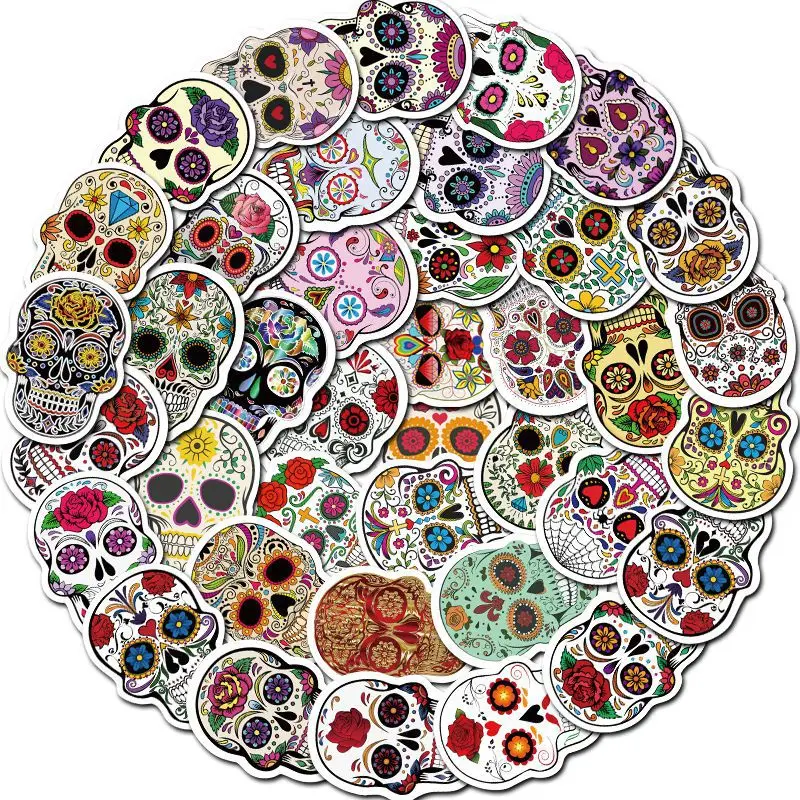 50/100pcs Colorful Ghostly Skull Sexy Lips Halloween Graffiti for Cup Suitcase Phone Scrapbook Decoration Waterproof Stickers
50/100pcs Colorful Ghostly Skull Sexy Lips Halloween Graffiti for Cup Suitcase Phone Scrapbook Decoration Waterproof Stickers