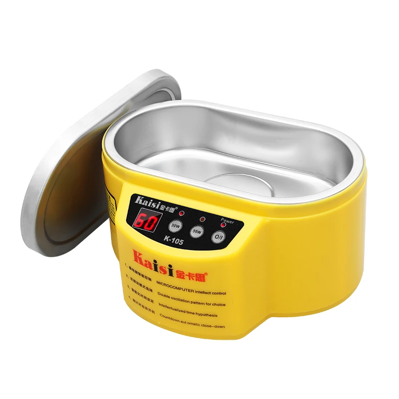 KAISI Ultrasonic Cleaner K-103 K-105Pro NT-285pro NT-628+ For Mobile Phone Motherboard Repair Tools Tweezers Cleaning Tool
KAISI Ultrasonic Cleaner K-103 K-105Pro NT-285pro NT-628+ For Mobile Phone Motherboard Repair Tools Tweezers Cleaning Tool