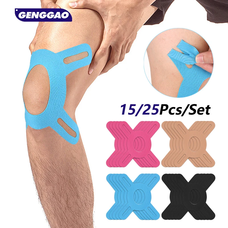 15/25PCS Tape for Knees, Precut Sports Athletic Strips Tape Knee Support Stickers for Lowering Injury Increasing Flexibility
15/25PCS Tape for Knees, Precut Sports Athletic Strips Tape Knee Support Stickers for Lowering Injury Increasing Flexibility