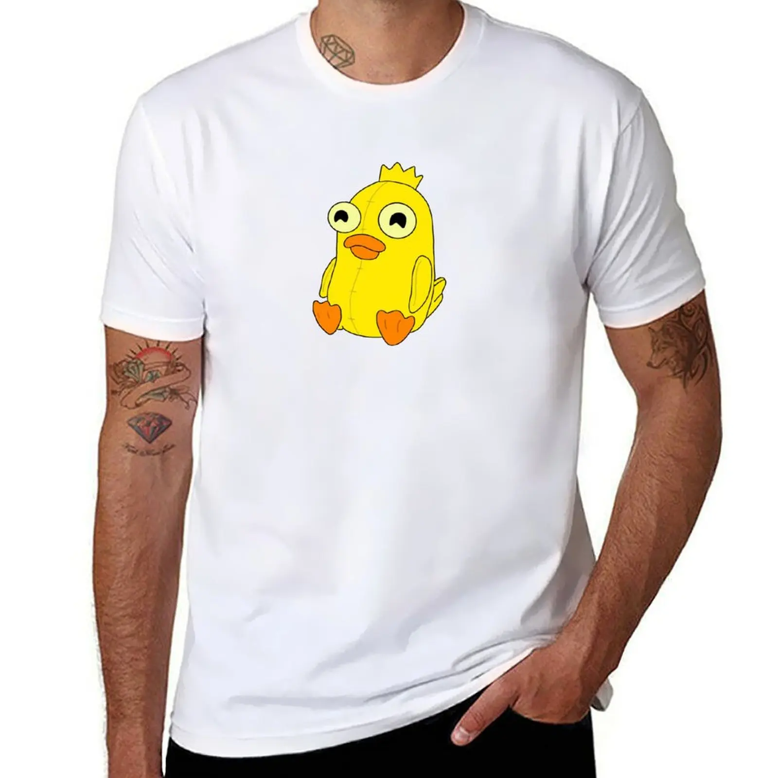 Футболка Ducky Momo сидящая вниз, мужские футболки для мужчин, повседневная мужская футболка, роскошные мужские футболки, хлопковая футболка 
Футболка Ducky Momo сидящая вниз, мужские футболки для мужчин, повседневная мужская футболка, роскошные мужские футболки, хлопковая футболка