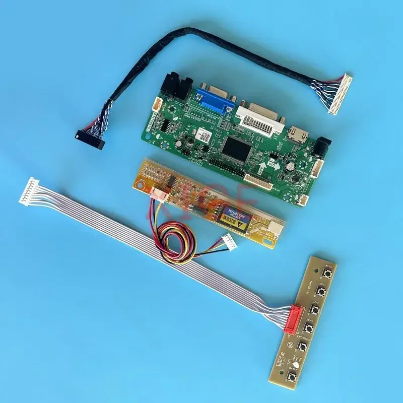 MNT68676 Controller Driver Board Fit CLAA154WP04A CLAA154WP05A 1440*900 Display 1CCFL HDMI-Compatible DIY Kit LVDS-30Pin DVI VGA
MNT68676 Controller Driver Board Fit CLAA154WP04A CLAA154WP05A 1440*900 Display 1CCFL HDMI-Compatible DIY Kit LVDS-30Pin DVI VGA