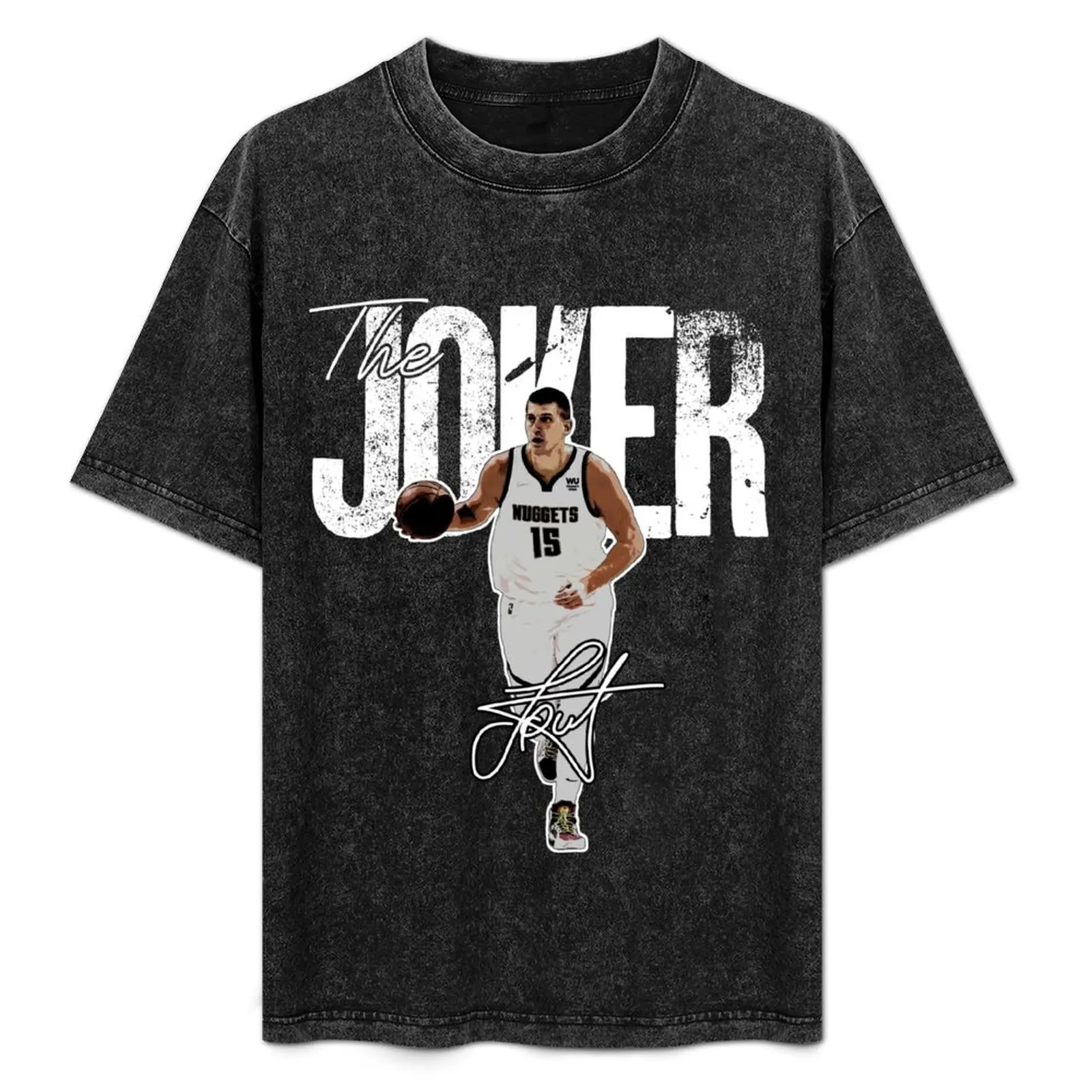 Nikola Jokic The Joker Basketball Denver Signature Vintage Retro 80s 90s Bootleg Rap Style T-Shirt
Nikola Jokic The Joker Basketball Denver Signature Vintage Retro 80s 90s Bootleg Rap Style T-Shirt