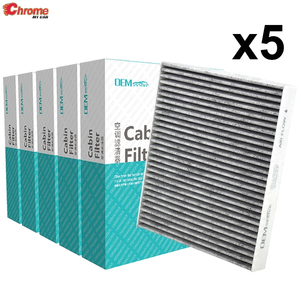 5x Car Accessories Pollen Cabin Air Conditioning Filter 87139-F4010 97133-C5000 For Toyota C-HR CHR Kia Sorento 3 UM 2016 2017
5x Car Accessories Pollen Cabin Air Conditioning Filter 87139-F4010 97133-C5000 For Toyota C-HR CHR Kia Sorento 3 UM 2016 2017