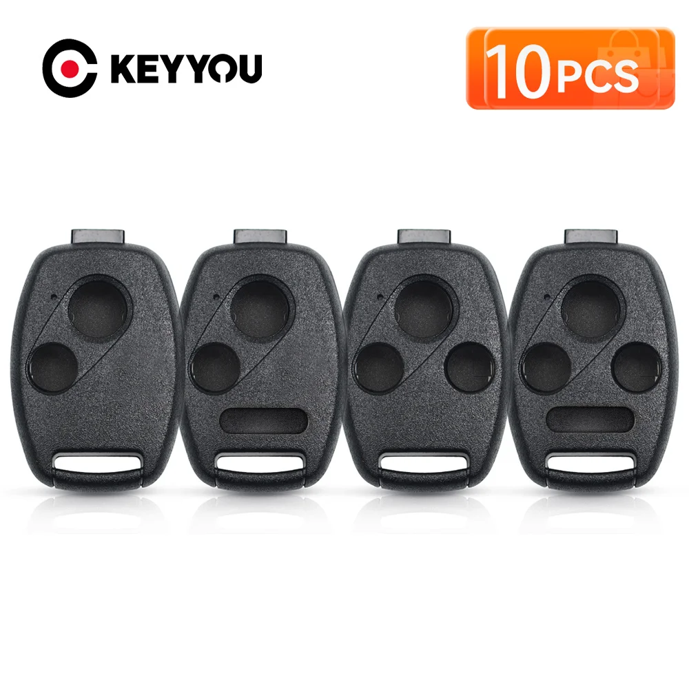 KEYYOU 10X 20X 50X 2/3/4 Buttons Remote Car Key Case Shell For Honda Accord Civic CRV Pilot Fit Insight Ridgeline 2007 - 2013
KEYYOU 10X 20X 50X 2/3/4 Buttons Remote Car Key Case Shell For Honda Accord Civic CRV Pilot Fit Insight Ridgeline 2007 - 2013